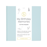 My Birthday Memories Journal: 20-Year Keepsake Birthday Gift