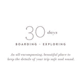 Complete Travel Journal: From Boarding to Exploring